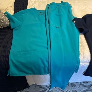 Figs Teal Scrubs